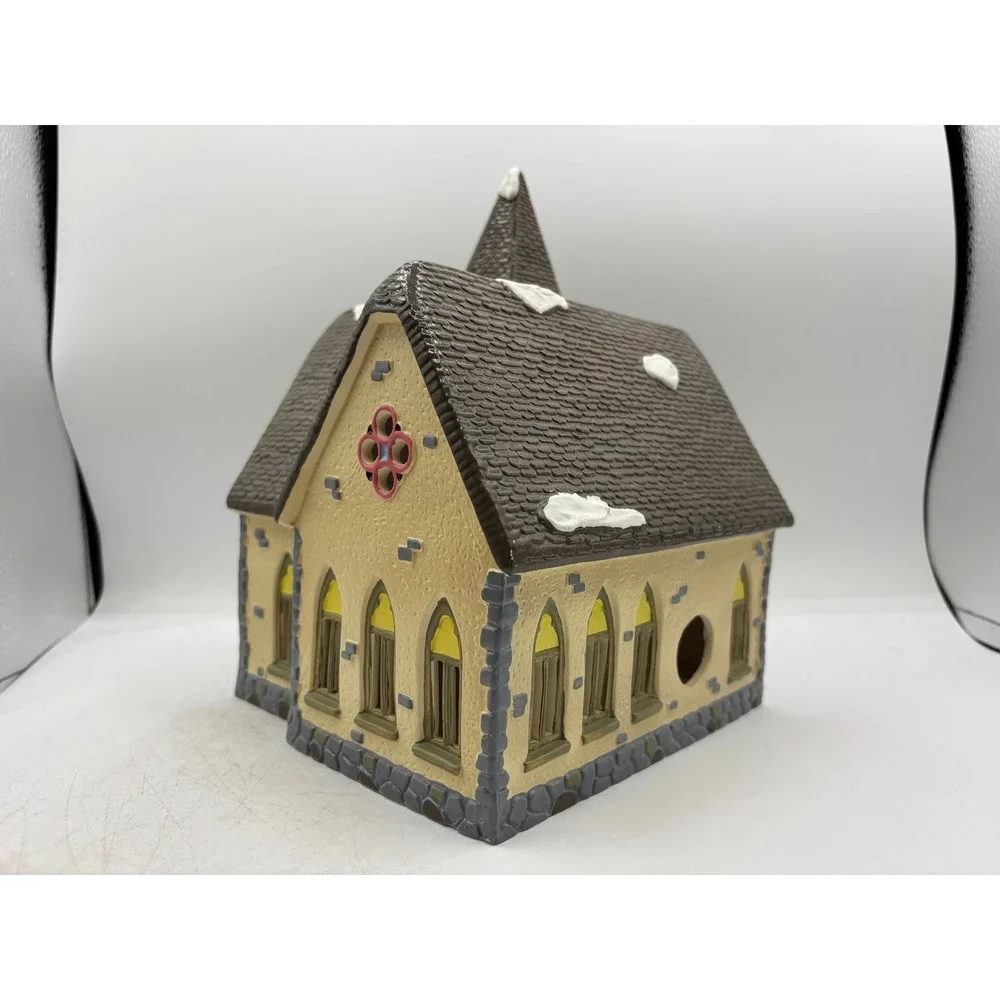 Department 56 1988 Vintage Original Snow Village Redeemer Church 5127-6 Retired